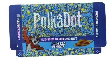 Unlock the Mystical Powers of Psilocybin with Polkadot Mushroom Chocolate Bars