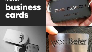 Metal Business Cards